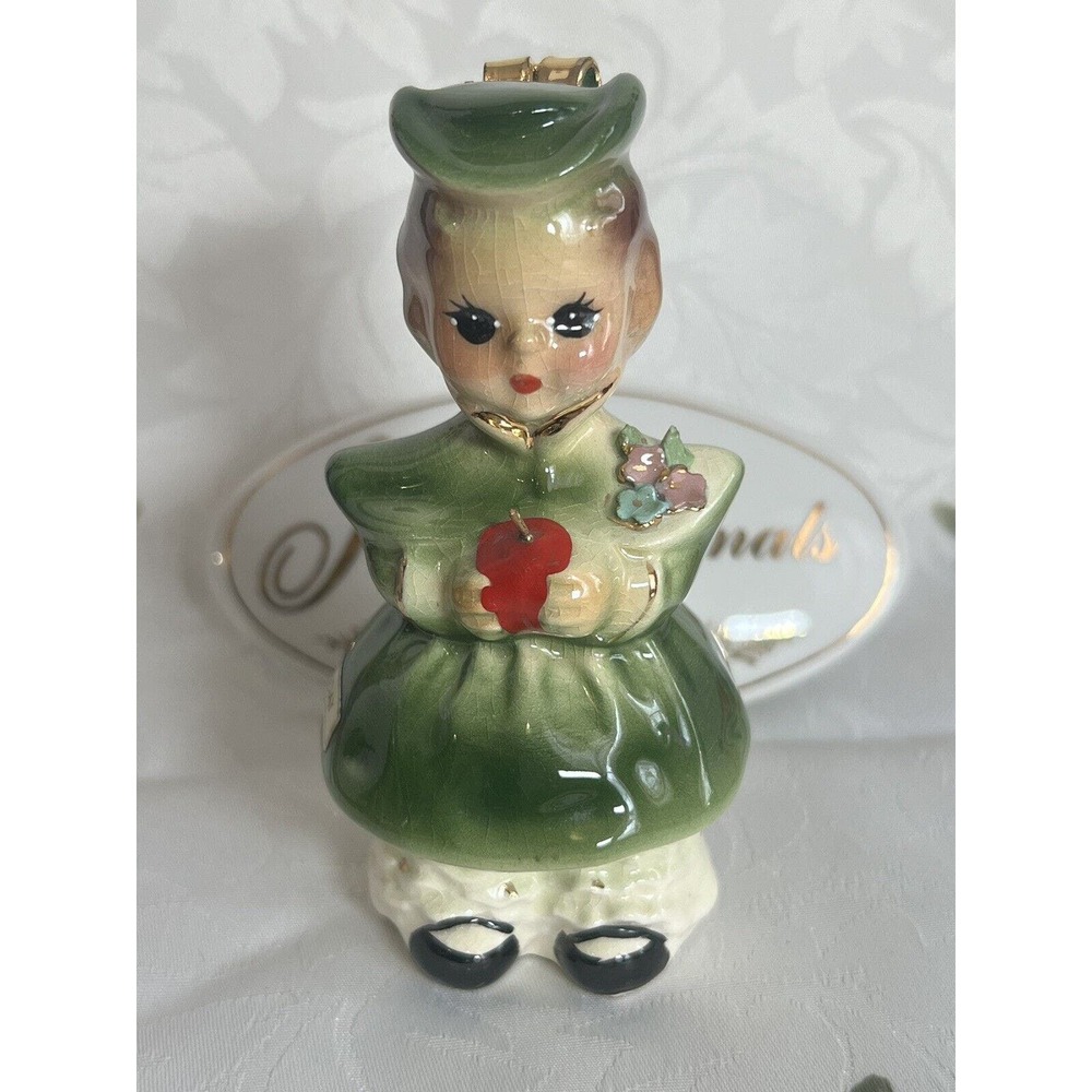 EARLY Josef Originals, HOLIDAY, with Apple, 1953